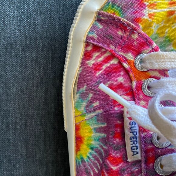 Superga Cotu 2750 Sneakers, Tie Dye, Size 41/9.5 - Picture 14 of 14